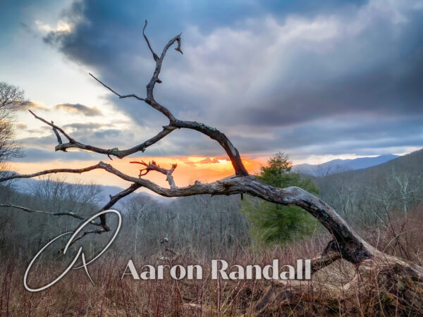 Sunset on the Blue Ridge Parkway - Photo Print