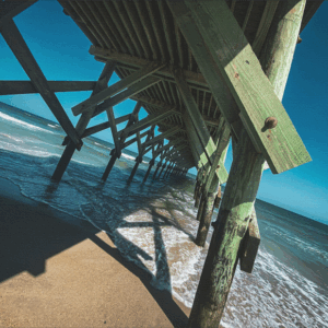 Crystal Pier Canvas Print #3