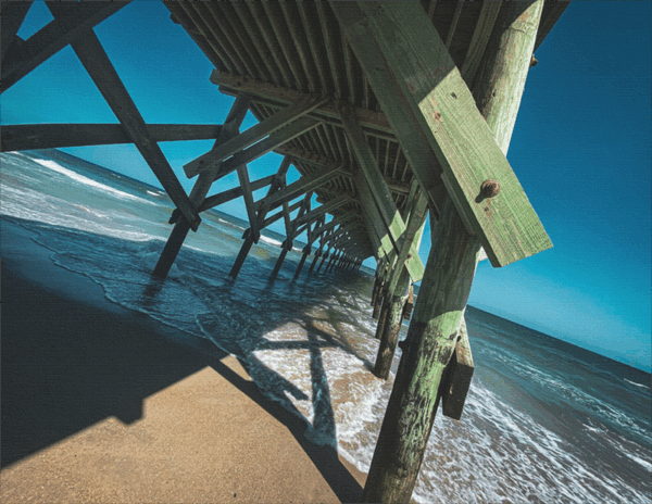 Crystal Pier Canvas Print #3
