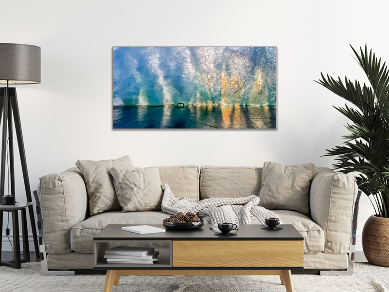 Petoskey Breakwall Canvas Print #2 - Image 2